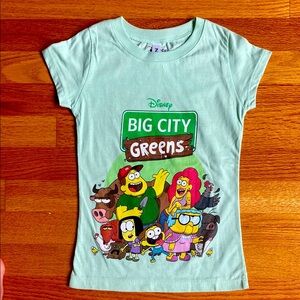 Kids Disney Big City Greens T shirt Size Small